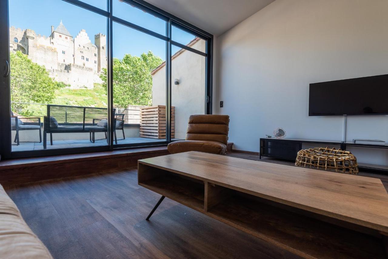 Apartmán Le Loft De La Tour Pinte Carcassonne Exteriér fotografie